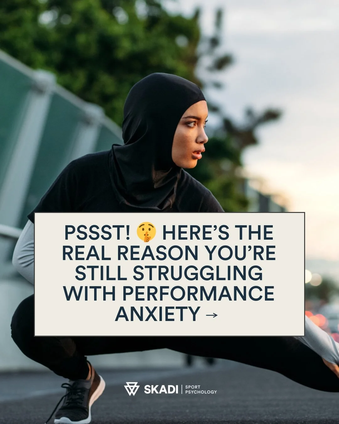 🎉 SURPRISE. The key to breaking through performance anxiety is simpler than you think.⁠
⁠
SWIPE ➡️ for some real talk and evidence-based solutions.⁠
⁠
What aspect of your mental game needs real attention yet you keep using quick fixes that don't add