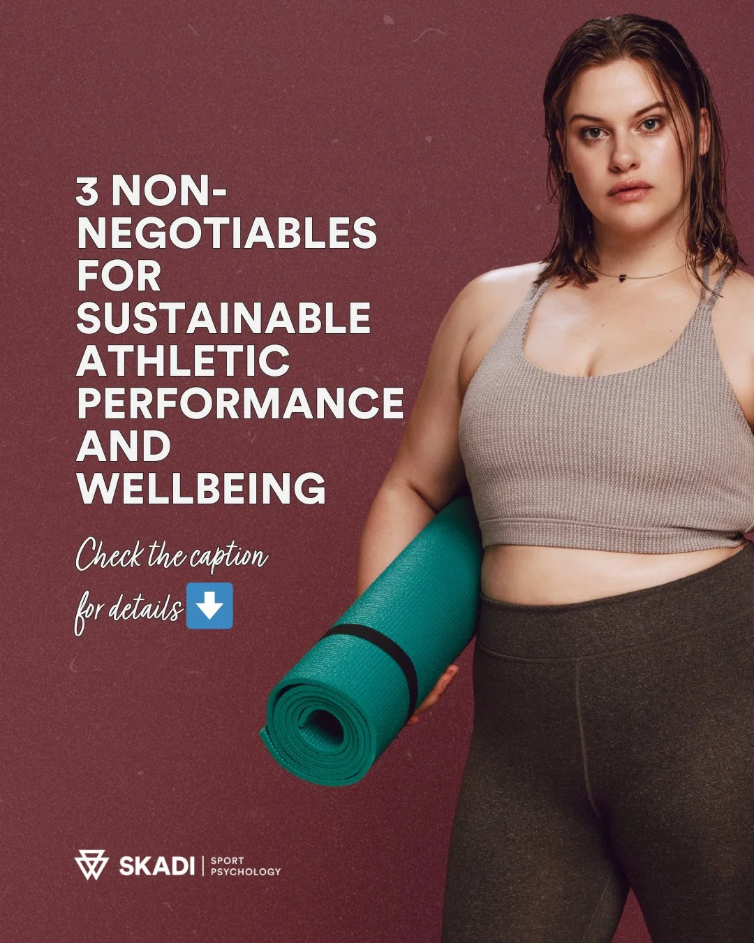 High performance requires more than just physical training - here are 3 non-negotiables for sustainable athletic excellence...⁠
⁠
🧠 Prioritize Mental Skills Training:⁠
Your mental game deserves the same attention as your physical training. Just like