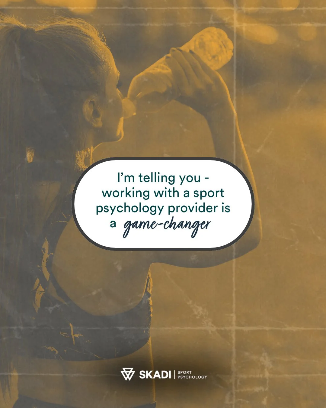 This alone can change your athletic experience and mental health:⁠
⁠
Working with a sport psychology provider who understands the intersection of mental health and performance.⁠
⁠
If you've tried other approaches to improve your mental game &ndash; m