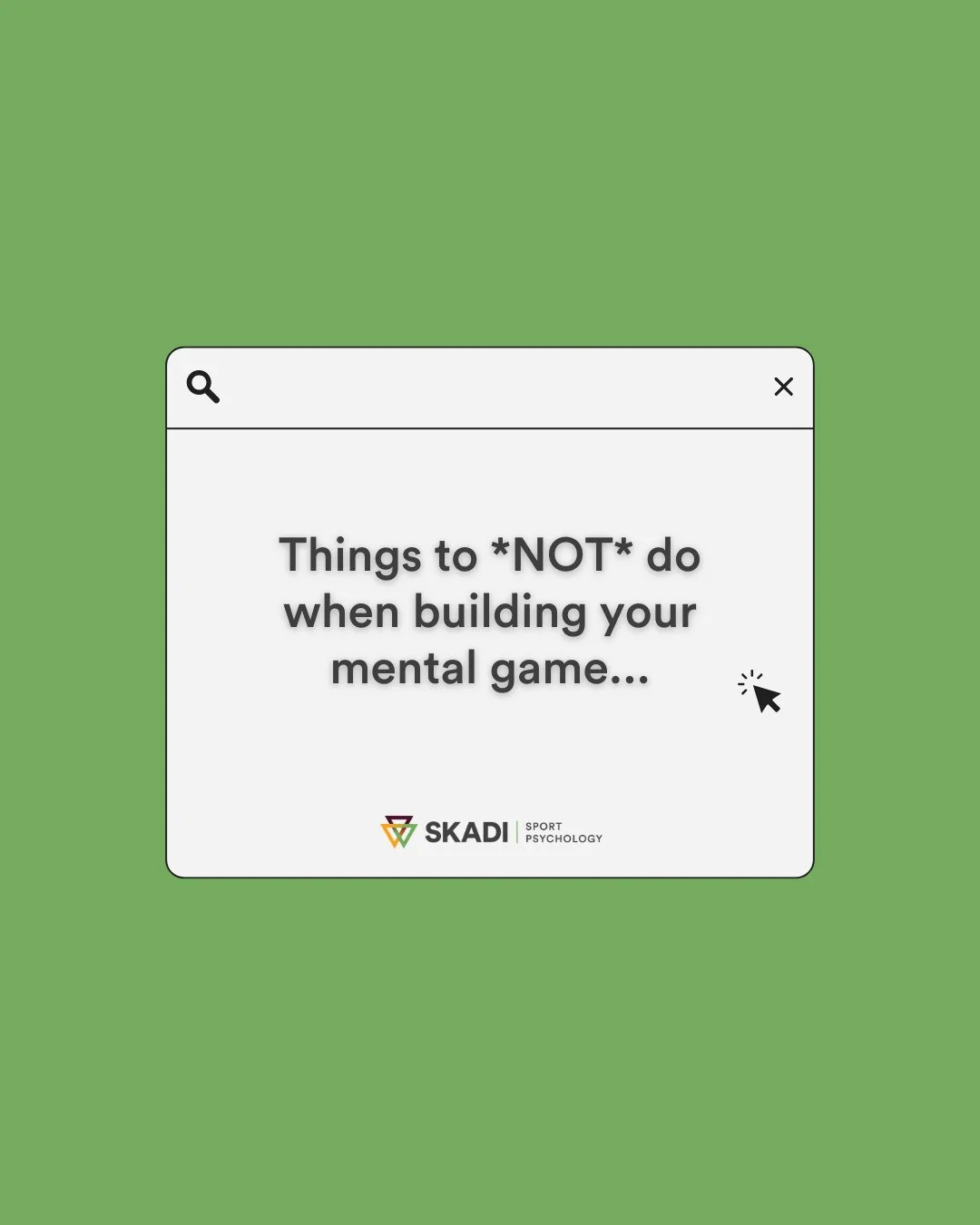 Woof. Been there and learned the hard way.⁠
⁠
I know what helps athletes and what doesn't (because I've learned this professionally AND personally). I'm sharing what I've learned so you can skip the unnecessary struggles. Here's what I suggest you DO