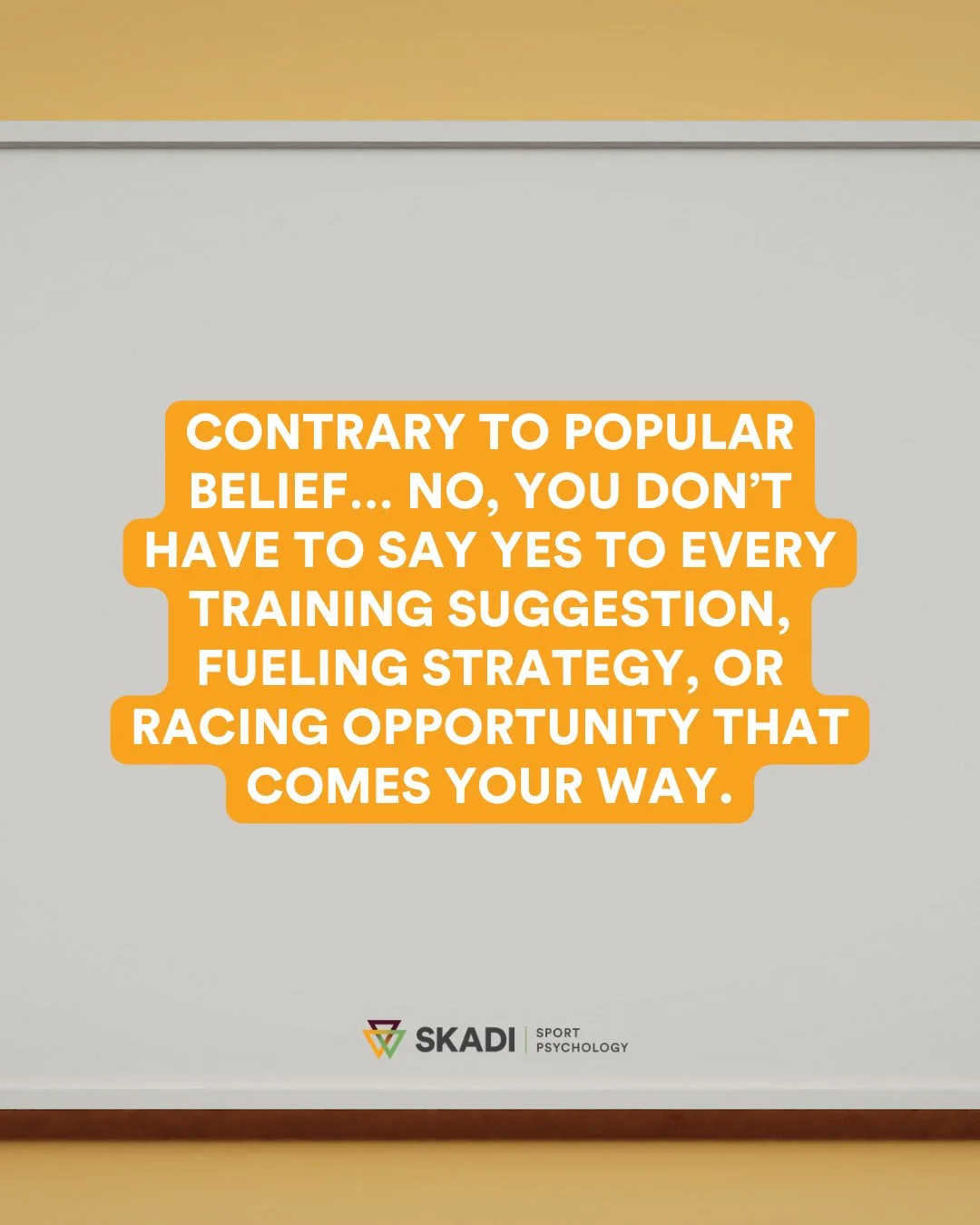The one-size-fits-all approach doesn't work, especially when it comes to what YOUR body and YOUR mind need. Just because your training buddy feels great with the intermittent fasting or paleo approach, runs 50 miles/week, or swears by a new supplemen