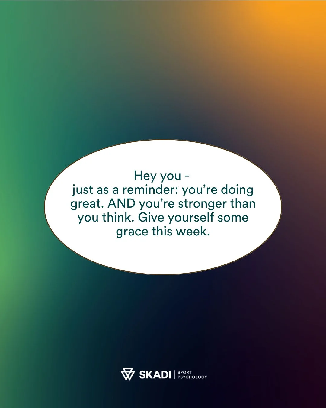 Sometimes we all need a little reminder, eh? This is yours.⁠
⁠
If you feel like you're running in circles&mdash;chasing PRs, comparing yourself to pre-injury performance, or questioning whether you're "athlete enough"&mdash;you may have som