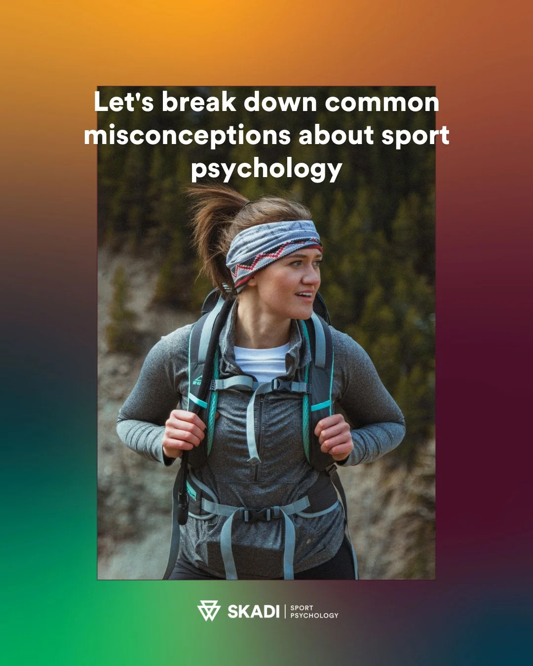 I get it&hellip; you associate sport psychology with elite athletes or think it's only for people with "serious" mental health issues.⁠
⁠
What if I told you that sport psychology is for ALL athletes &ndash; and it's about thriving, not just
