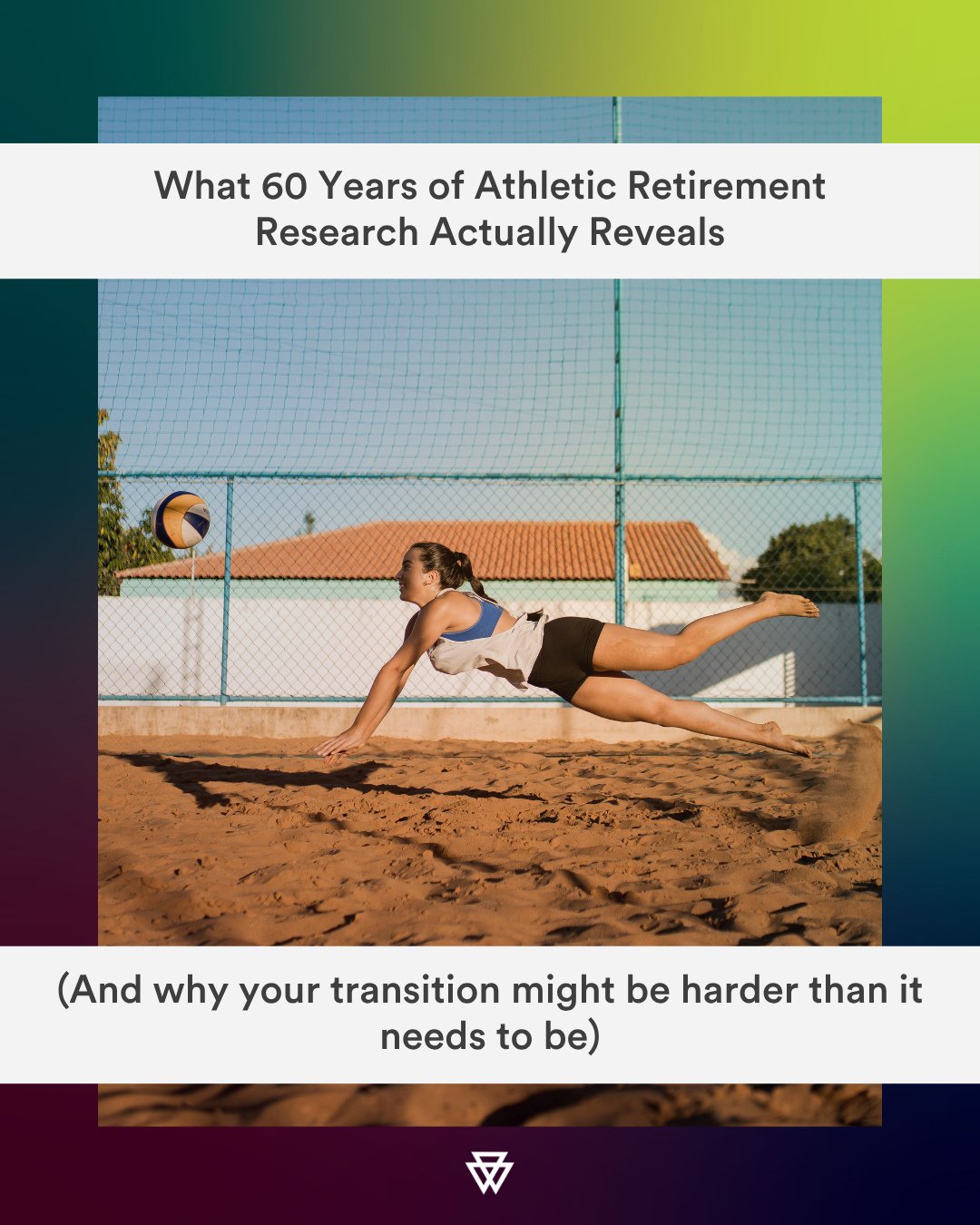 After analyzing 130 studies on athletic retirement from the past decade, researchers found significant gaps between what we know theoretically and how we apply it practically.⁠
⁠
📊 WHAT THE RESEARCH SHOWS⁠
About 20% of elite athletes experience chal