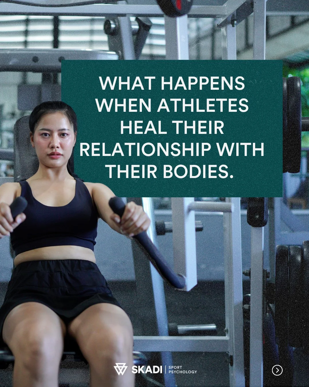 Body image struggles in girls, women, and those assigned female at birth are (unfortunately) a pretty darn predictable response to our sport culture.⁠
⁠
Research consistently shows that female athletes face heightened body image pressures. Female ath