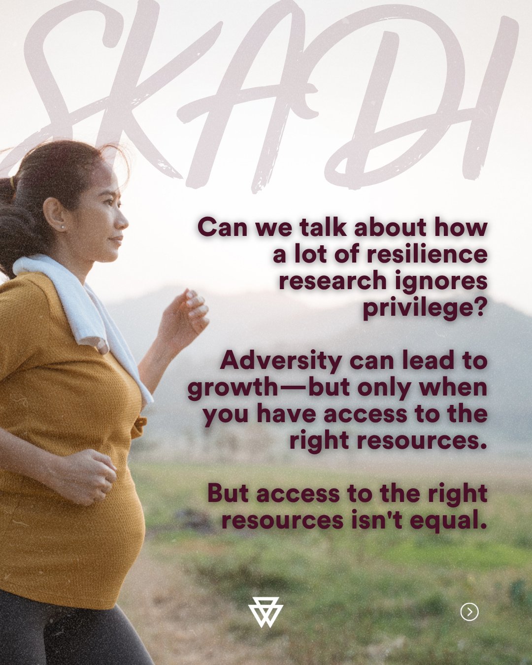 Can we talk about how "resilience" has become a way to ignore systemic problems in sport?⁠
⁠
Research shows adversity can lead to stress-related growth&mdash;enhanced confidence, better coping skills, stronger relationships, clearer priorit