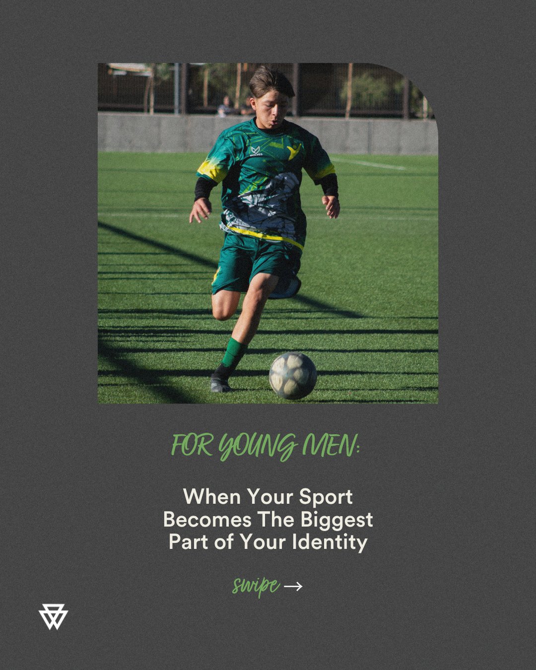 "Who am I when I'm not playing?"⁠
⁠
If you've asked yourself this&mdash;or spent years avoiding it&mdash;you already know the answer is harder than it should be.⁠
⁠
This question shows up when:⁠
&rarr; An injury keeps you off the field⁠
&ra