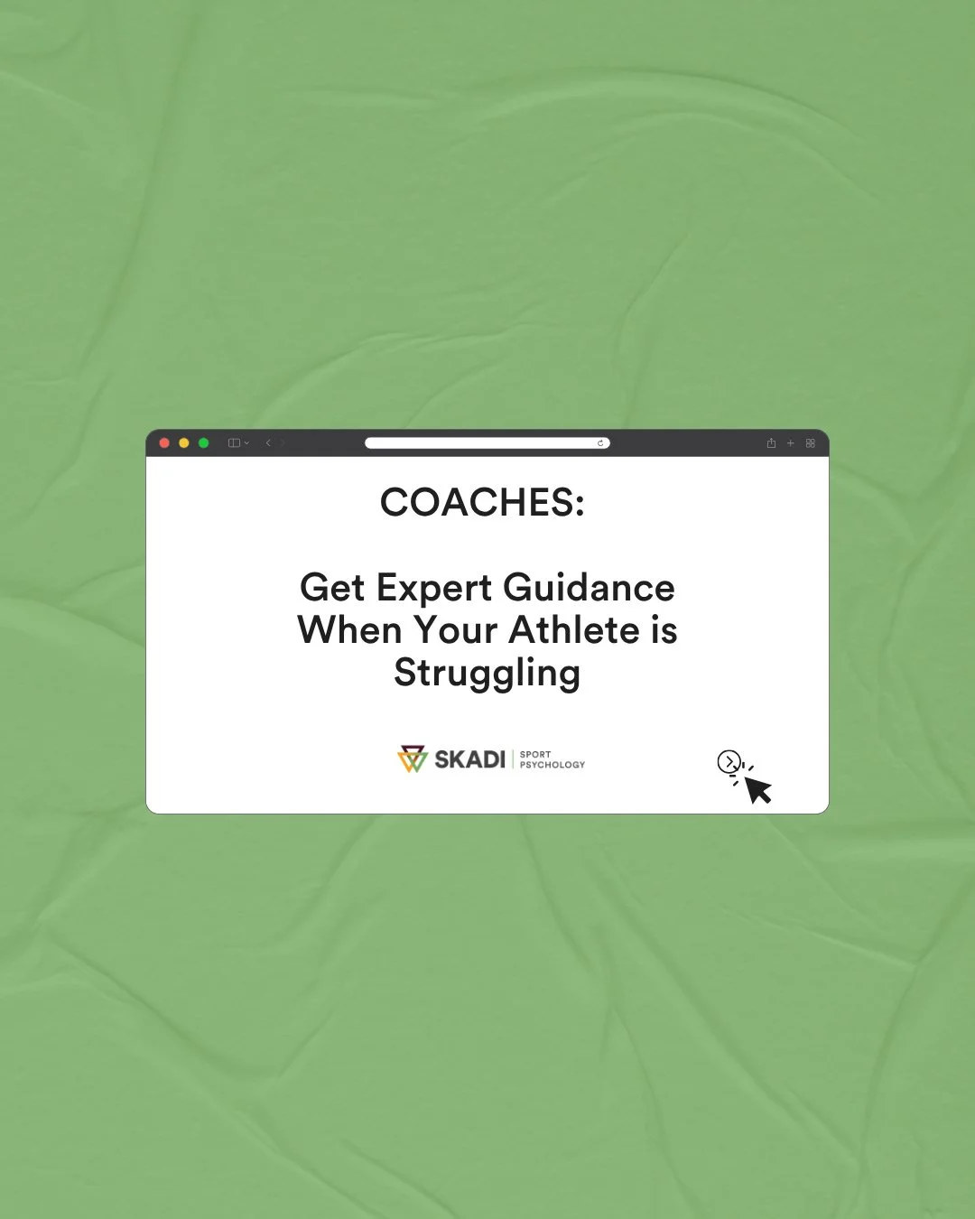 Your most talented athlete falls apart in games. You've tried everything you know.⁠
⁠
Or it's the quieter version: anxiety one athlete brought to practice is spreading through the roster. A kid is showing burnout signs and you can't tell whether to p