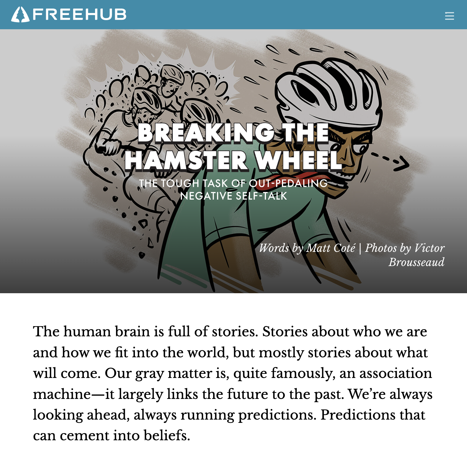 We’re almost always faster than we think; we’re just measuring ourselves against the wrong benchmarks.