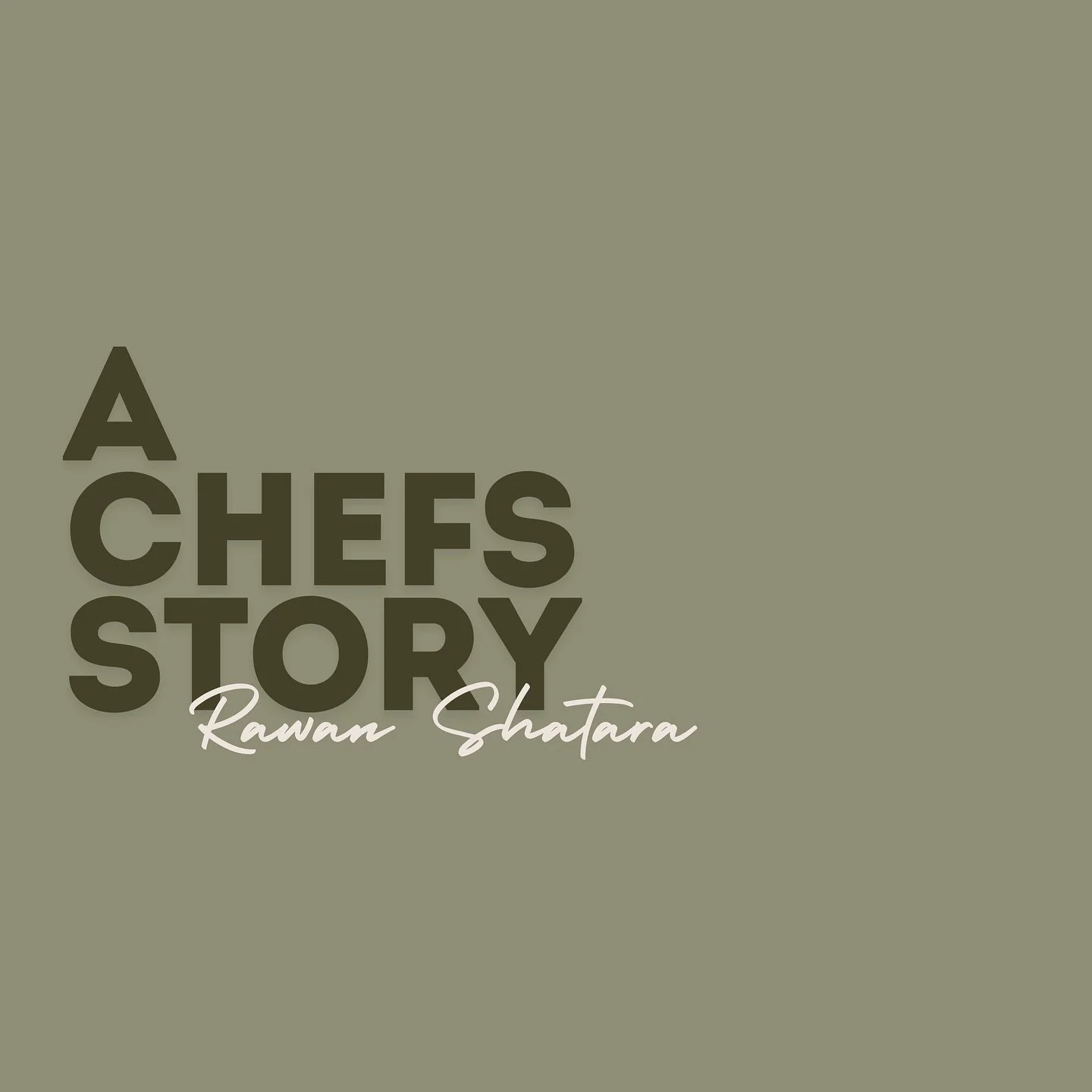 Introducing&hellip;👩&zwj;🍳✨💖

Live now! | A Chefs Story - Introducing Rawan | Link in bio 🔗