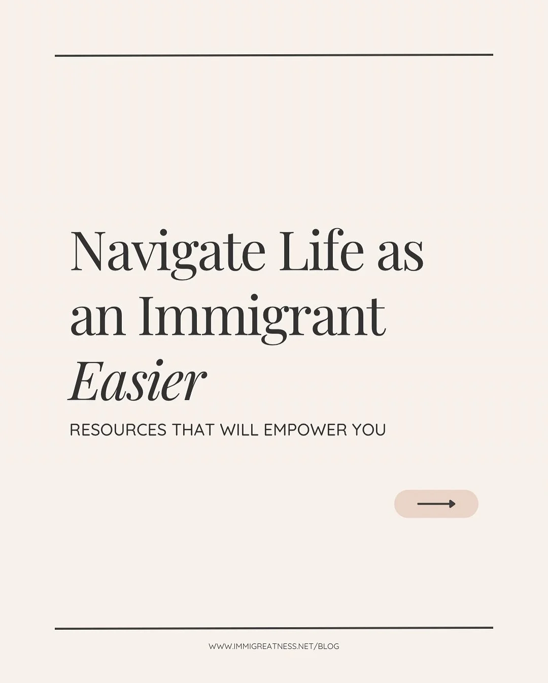 Navigating life as an immigrant can be challenging (especially right now), but we&rsquo;re here to make you one step ahead!  Here are some amazing resources our team has found to be very beneficial! Hope you enjoy 🫶❤️

Direct links are available on 