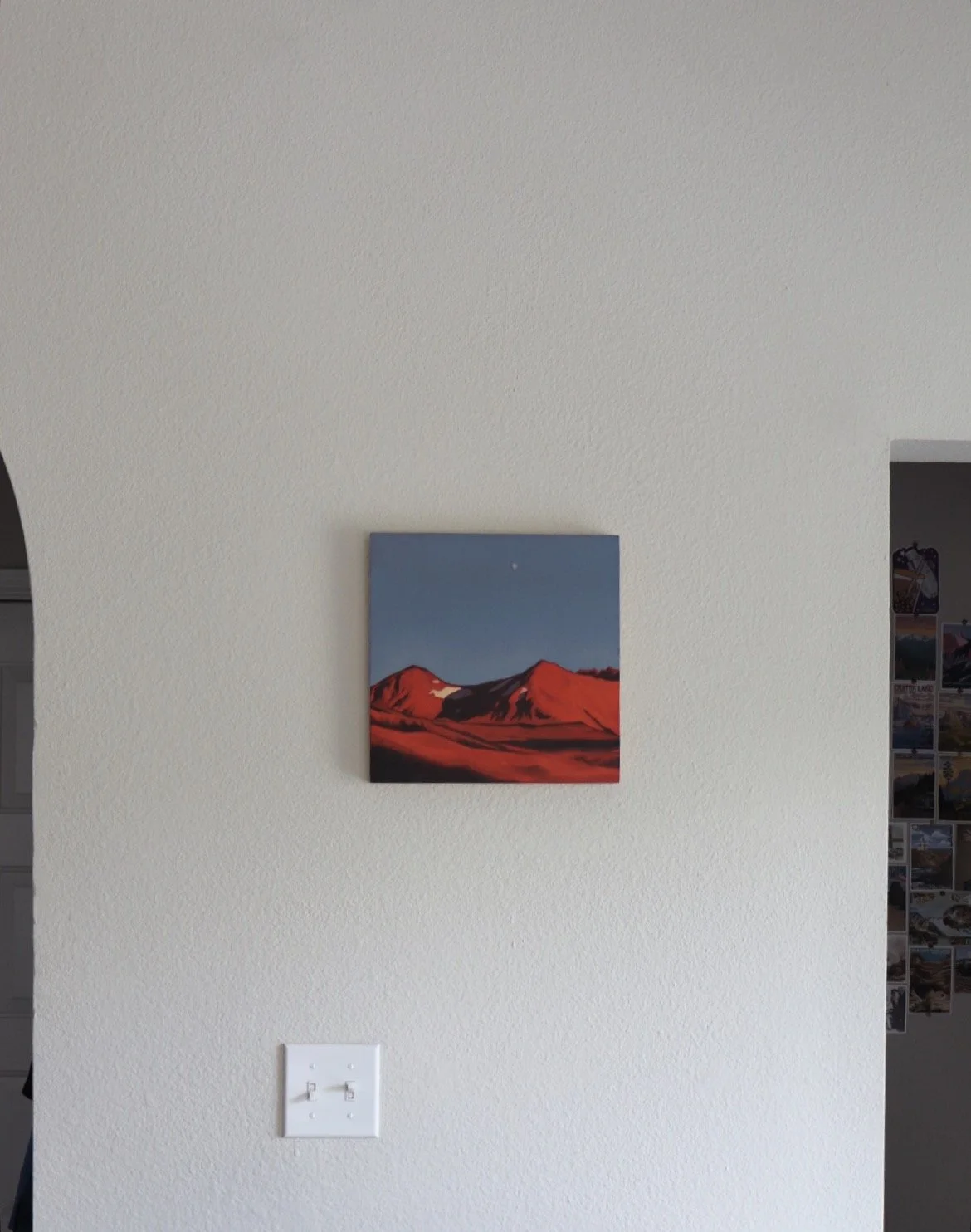 “Sunset Sierras”
Oil on Wood Panel
12"x 12"
2025