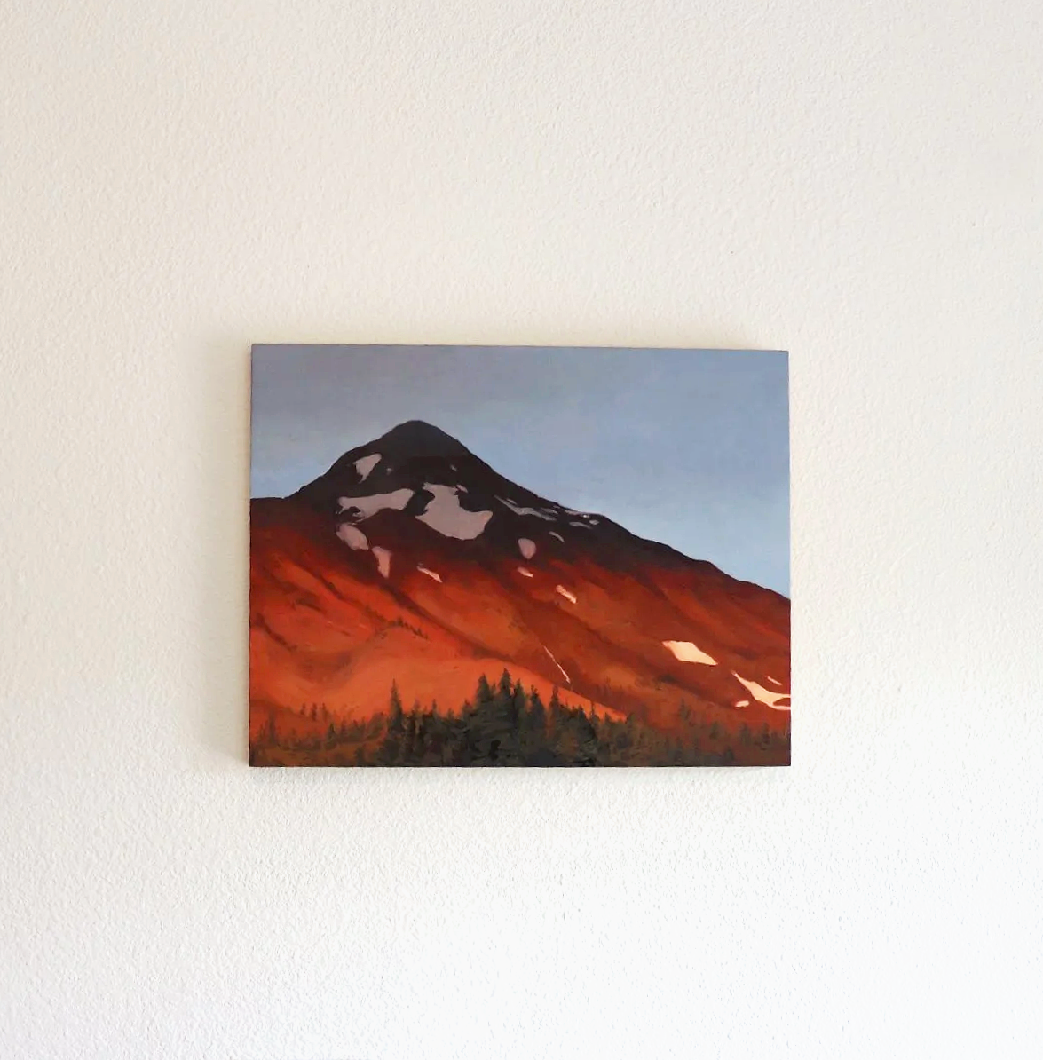 "Smoke on the Mountain"
Oil on Wood panel
14"x 18"
2026