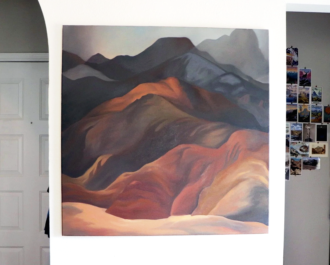 “Red Hills”
Oil on Canvas
” x ”
2026