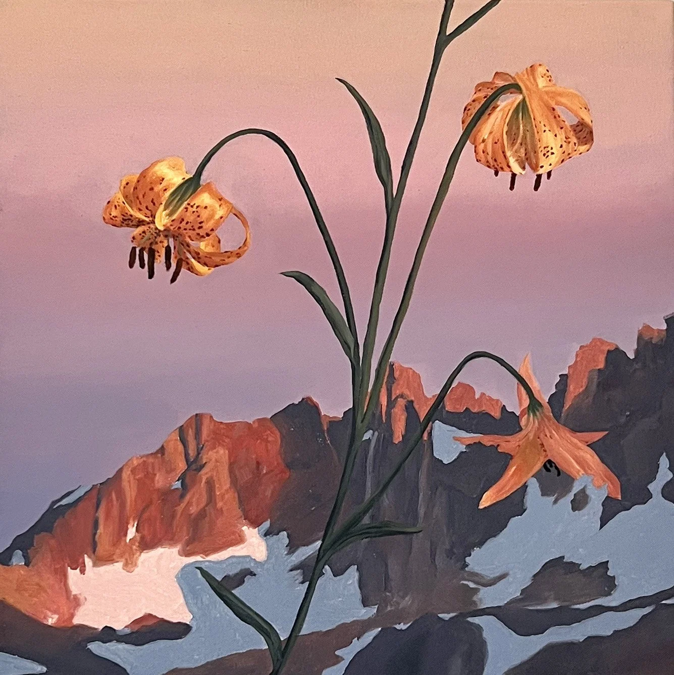 "Glacier Lily"
Oil on Canvas
16"x 16"
2024