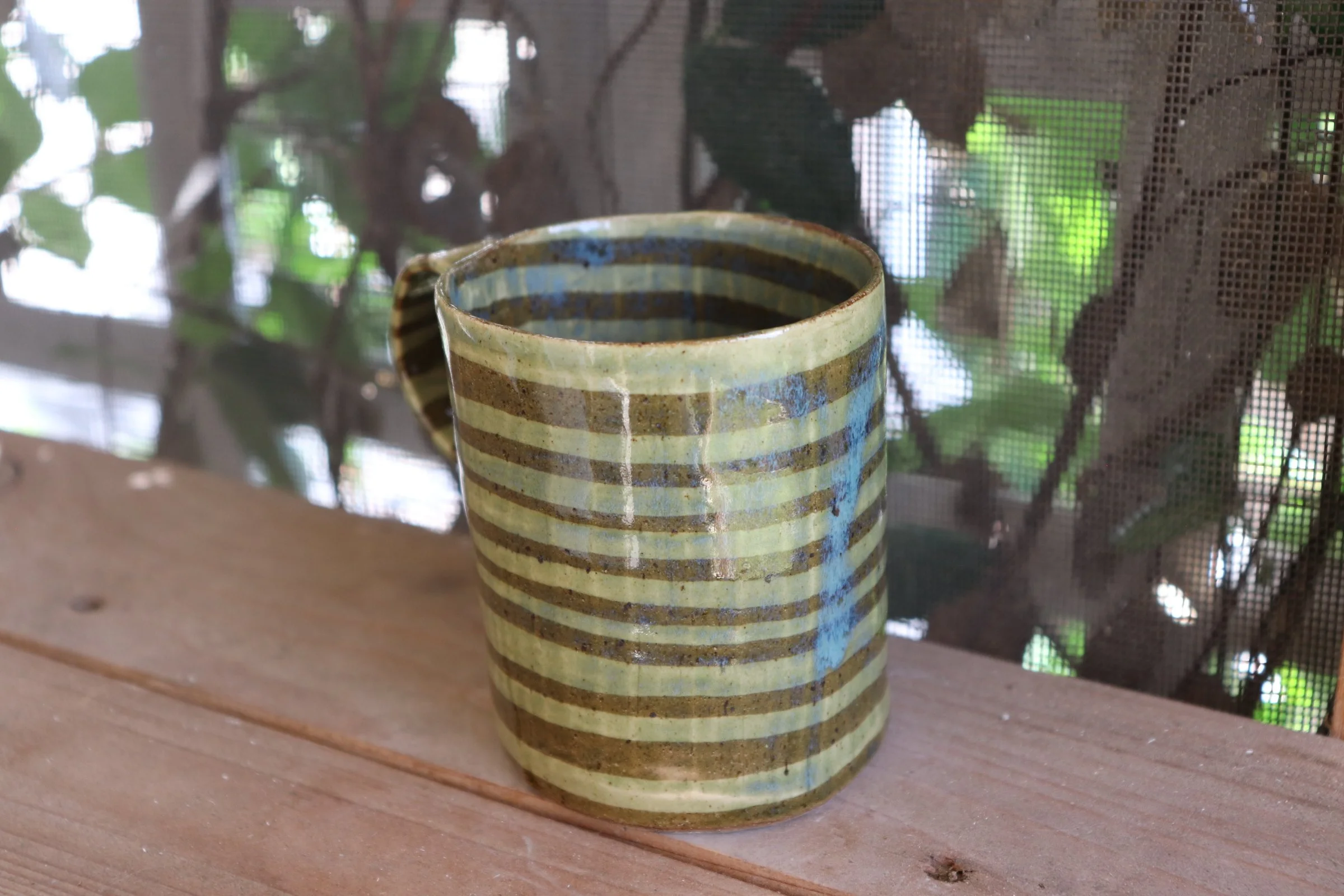 stripe mug
