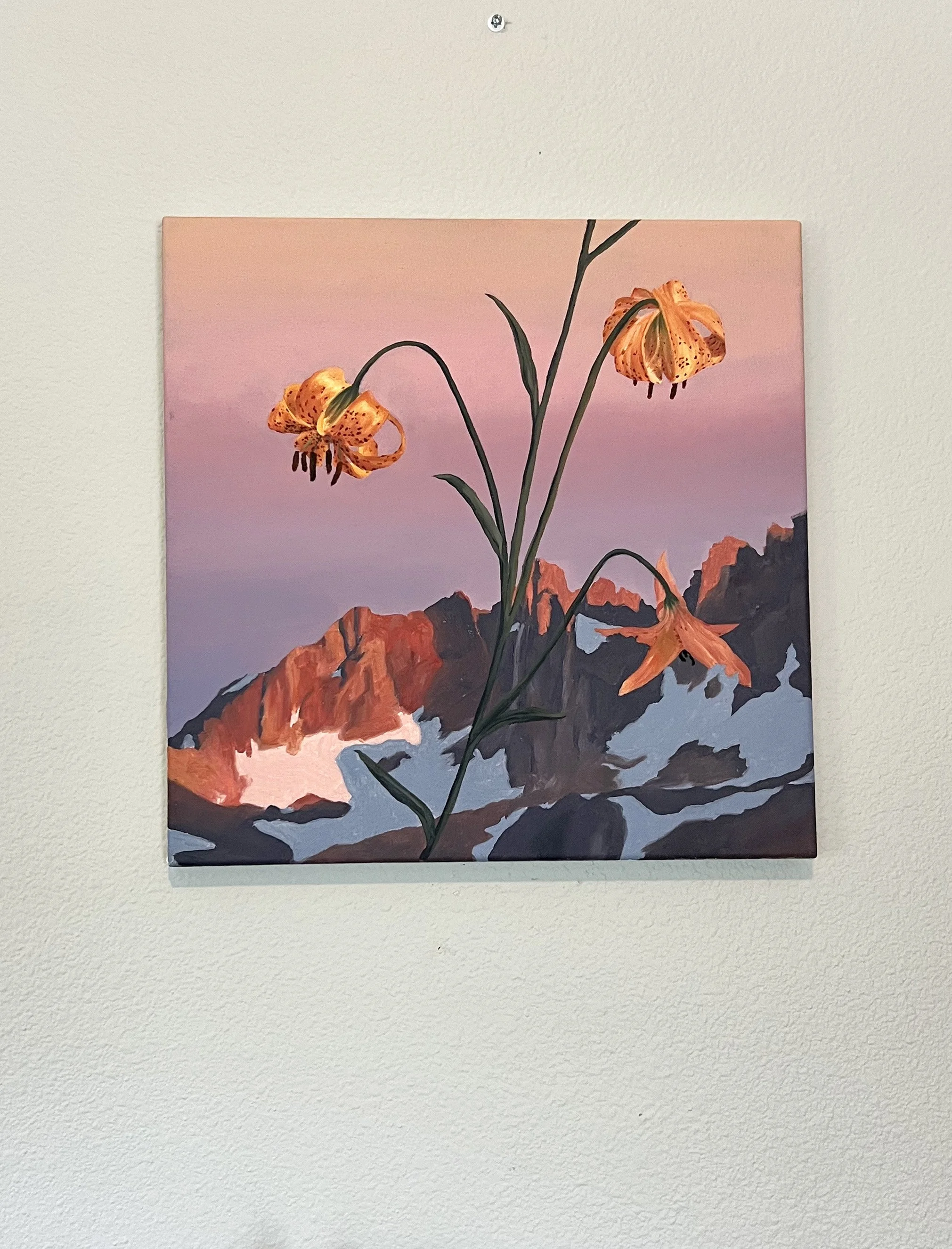 "Glacier Lily"
Oil on Canvas
16"x 16"
2024