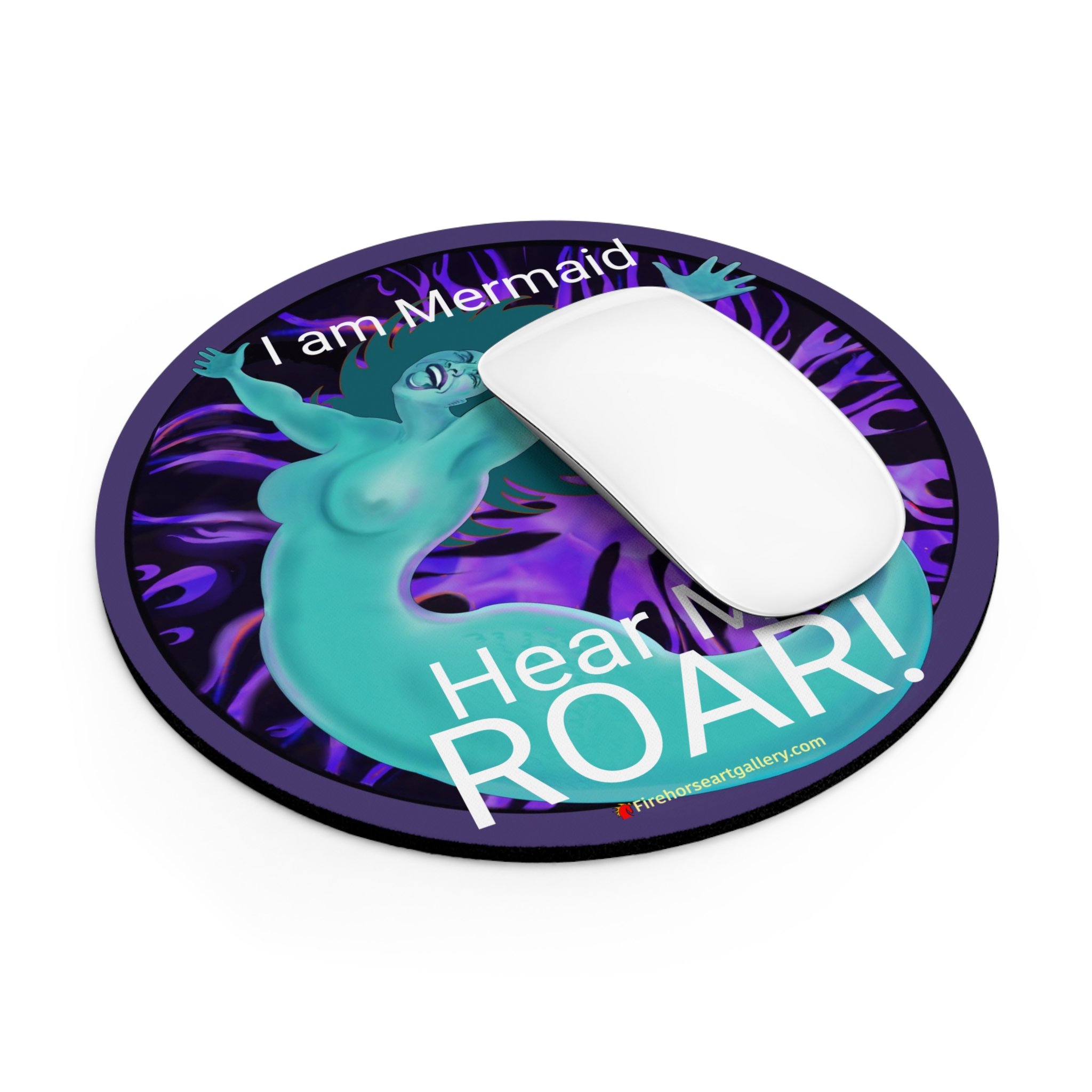 I am Mermaid Hear Me Roar! Mouse Pad