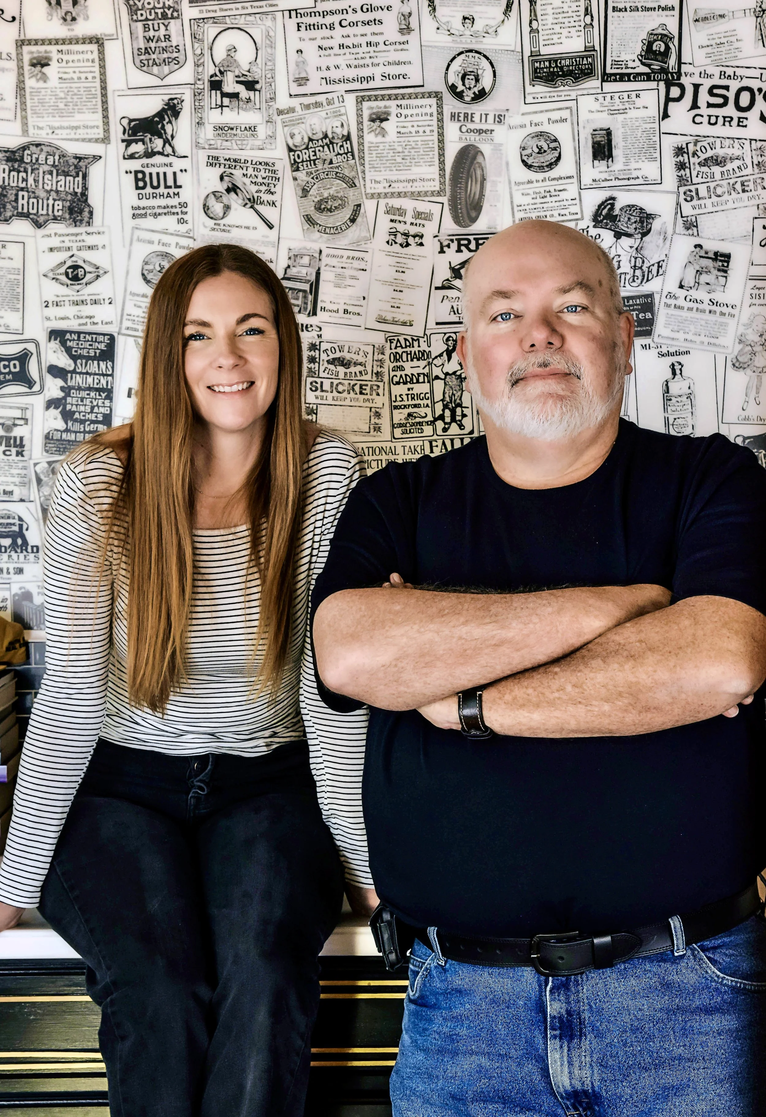 Ashley and Troy, website design team for Wise Marketing in Decatur, Tx.