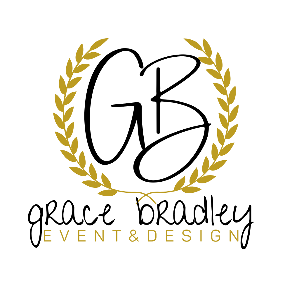 Grace Bradley Event & Design logo, designed by Wise Marketing in Decatur, Tx.