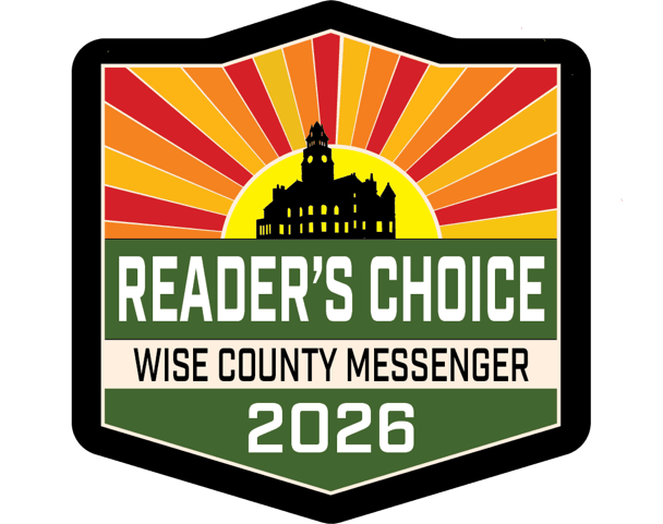 "Reader's Choice Wise County Messenger 2026." for Wise Marketing for best social media marketing.