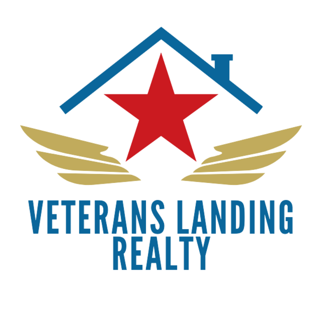 Veterans Landing Reality logo, designed by Wise Marketing in Decatur, Tx.