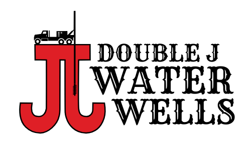 Double J Water Wells logo, designed by Wise Marketing in Decatur, Tx.