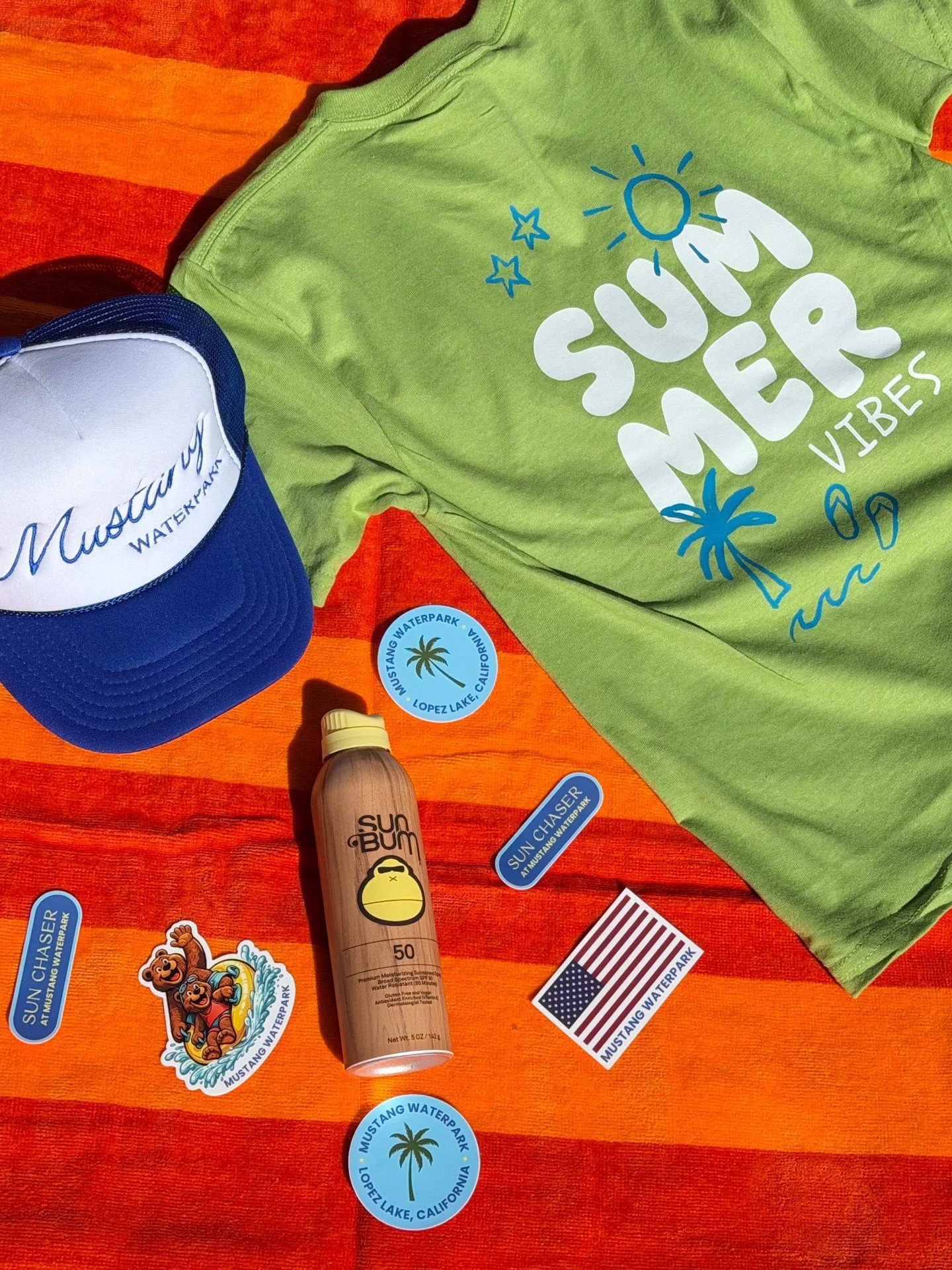 Complete your day with a souvenir 🌴 Available in the ticket booth!

#lopezlake #mustangwaterpark #summerfun #visitslocal #arroyogrande