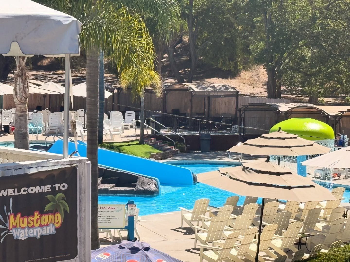 Come hang out where the sun hangs out! ☀️ Mustang Waterpark is fun in the sun ~ no plans, just tans!

#mustangwaterpark #centralcoast #pismobeach #arroyogrande #slo