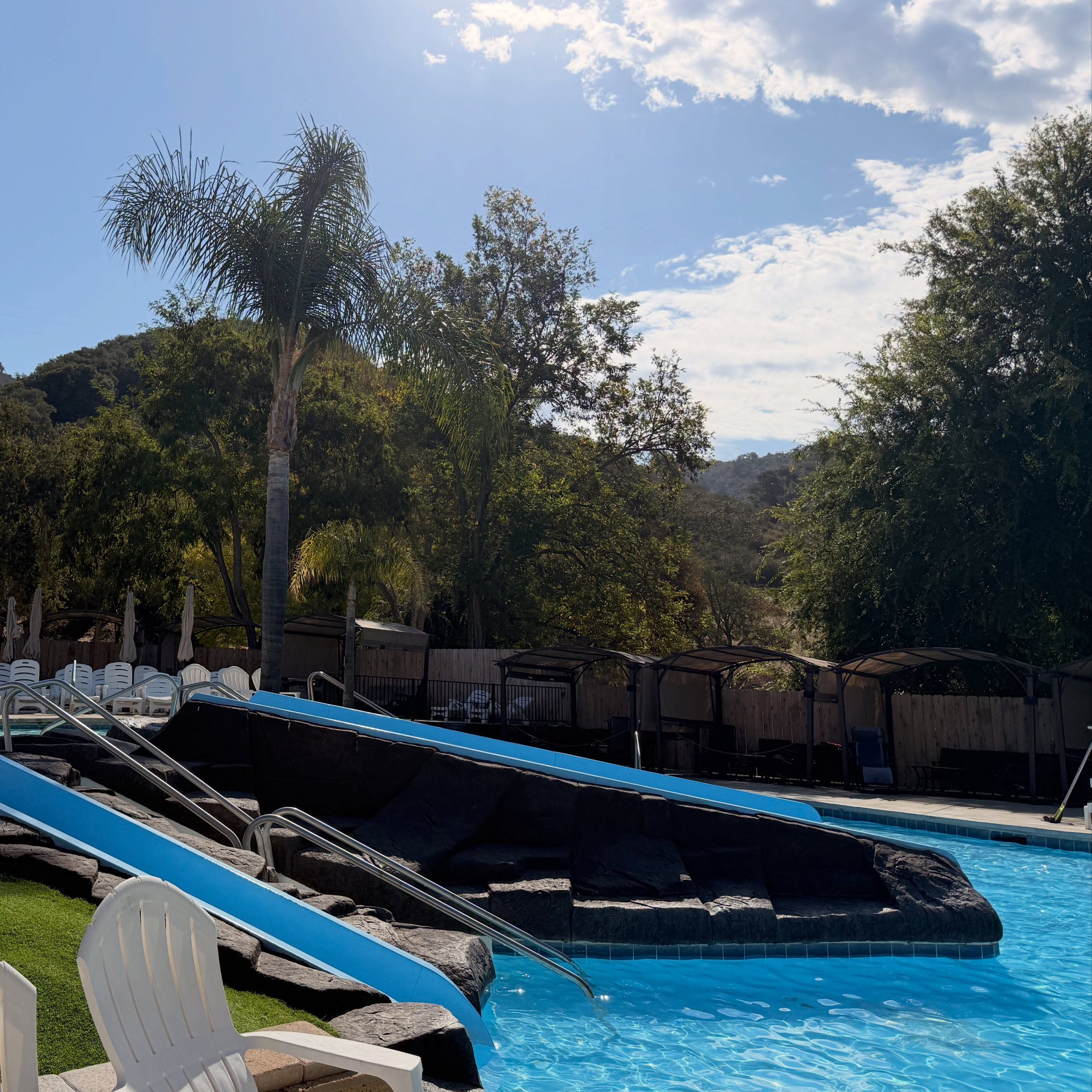 We&rsquo;re back open for the weekend!!🤪 Grab a seat, hit the slides, &amp; enjoy the sunshine out here at Lopez Lake!

#centralcoast #arroyogrande #lopezlake #summerfun #waterpark