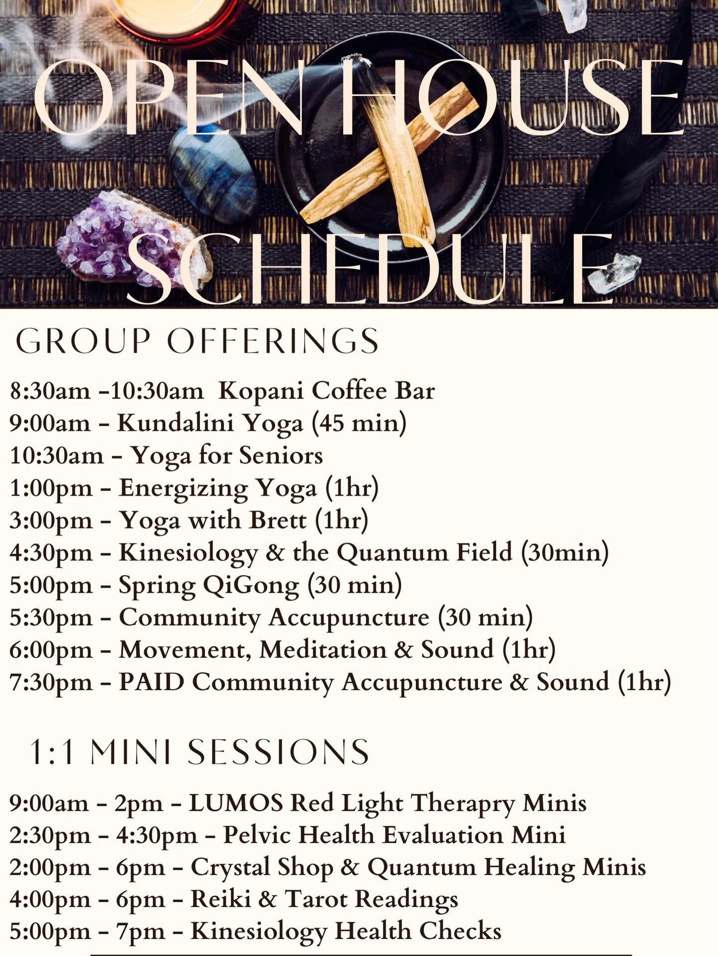It&rsquo;s a party and you&rsquo;re invited! 🥳 Our 3 Year Community Open House is this Friday, April 17 - and we&rsquo;ve added even more ways to experience it:

✨ LUMOS Red Light Therapy minis
✨ Kopani Coffee Bar
✨ Yoga for Seniors
✨ Pelvic Health 