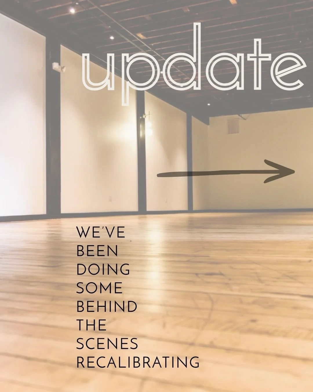 Over the past months, things around us have shifted in ways we didn&rsquo;t expect.  We&rsquo;ve taken some time to recalibrate, and really look at how we care for this space, and the people inside of it, for the long term.

Starting in June, our Gat