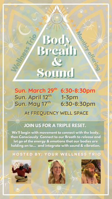 Body, Breath, &amp; Sound Bath w/Brett Richardson