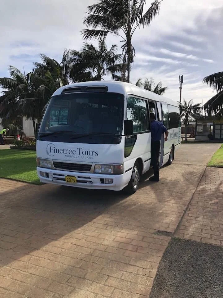 Pinetree Tours Ready to go Norfolk Island
