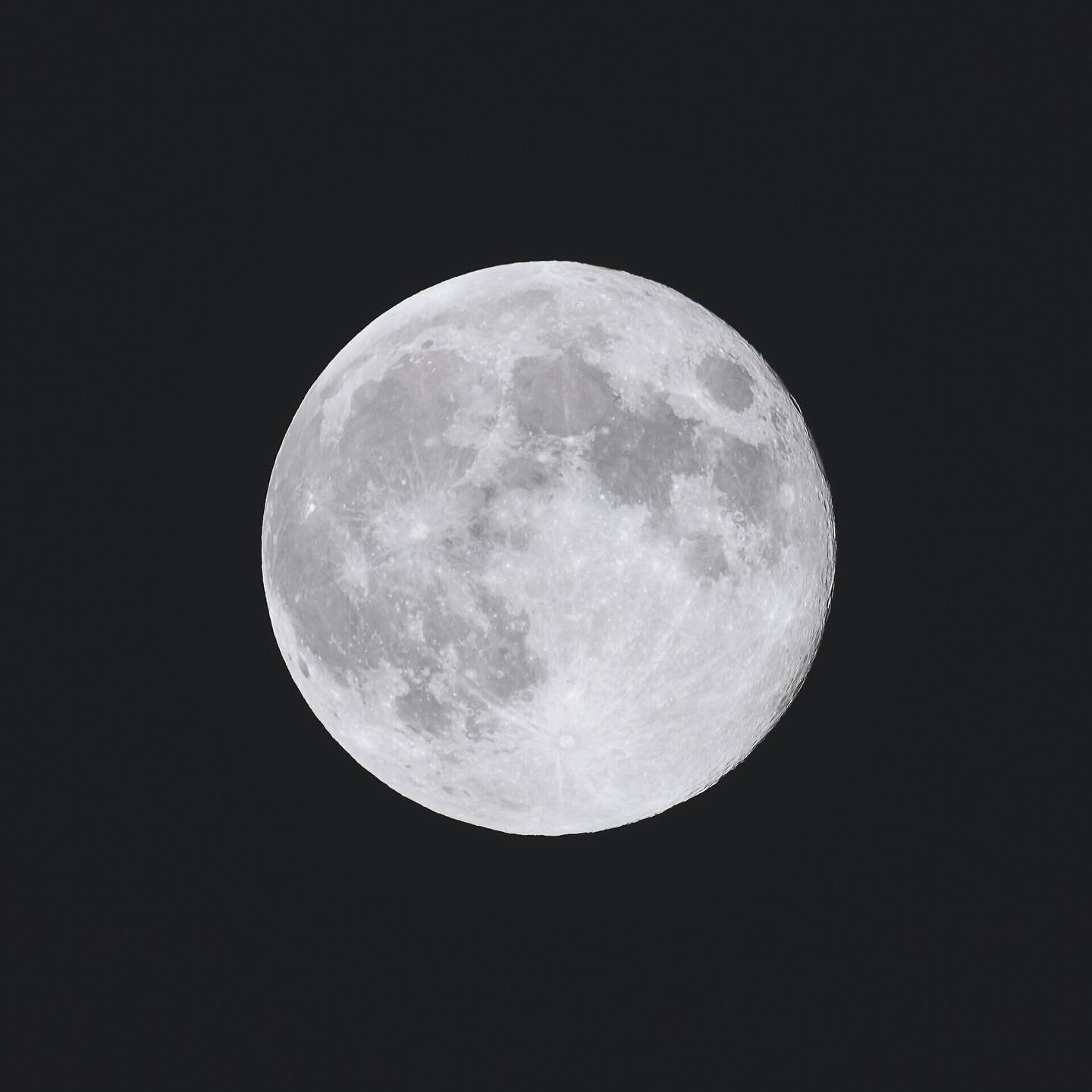 It&rsquo;s funny you think you know what the full moon looks like until you look at it through a 1200mm lens