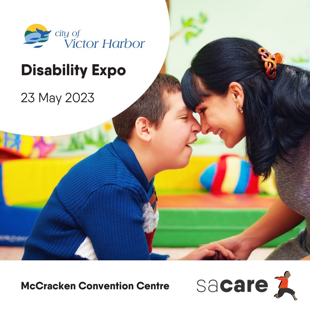 𝗩𝗶𝗰𝘁𝗼𝗿 𝗛𝗮𝗿𝗯𝗼𝗿 𝗘𝘅𝗽𝗼☀️

Are you in the Fleurieu? Come along to the Disability Expo 23 May, proudly brought to you by the @cityofvictorharbor.

We&rsquo;ll be there to talk about all the latest services that SACARE offer in the region, p