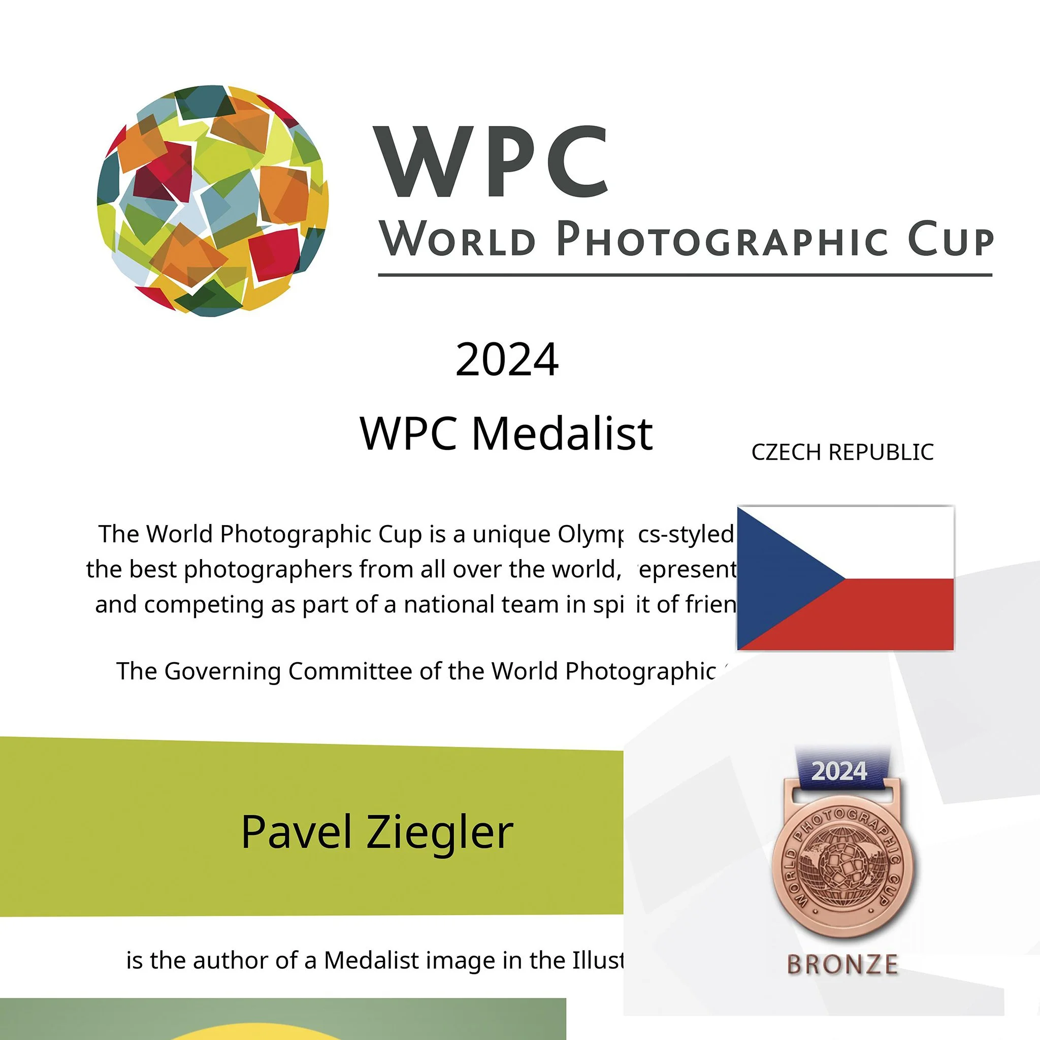 WPC 2024 = 3rd place in a worldwide competition