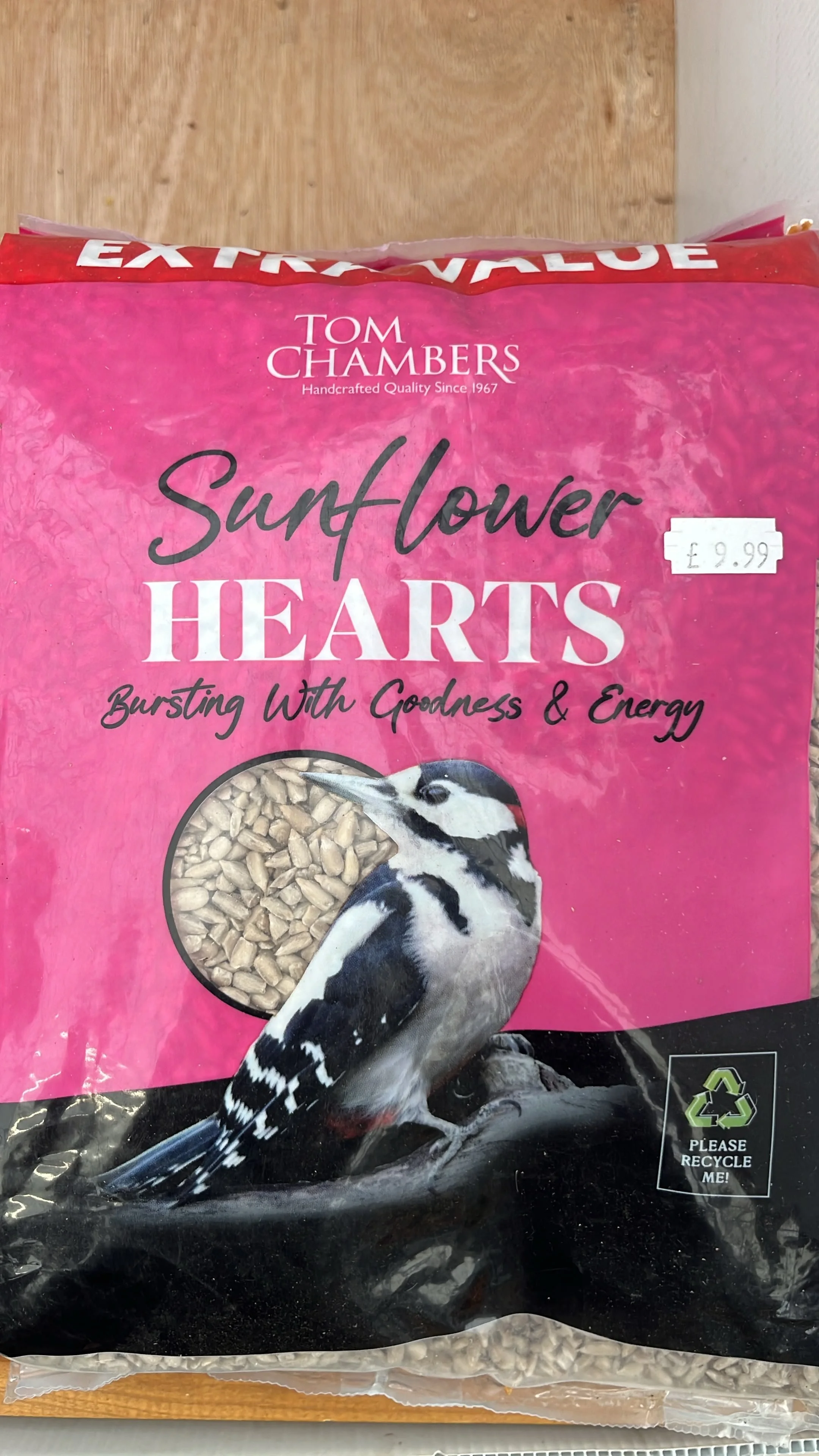 Tom Chambers Sunflower Hearts