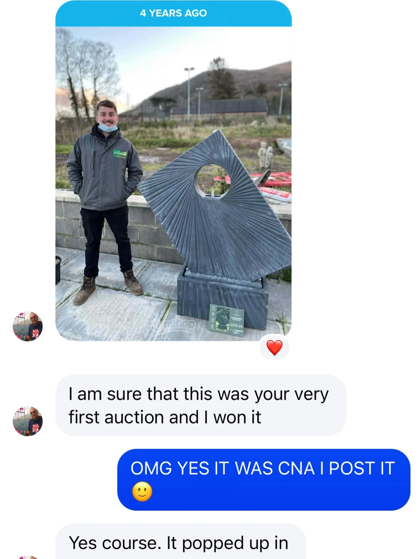 Omg how times flies 4 years ago we started auctioning off stock for cash flow and it&rsquo;s stuck as part of our business model 😀✅