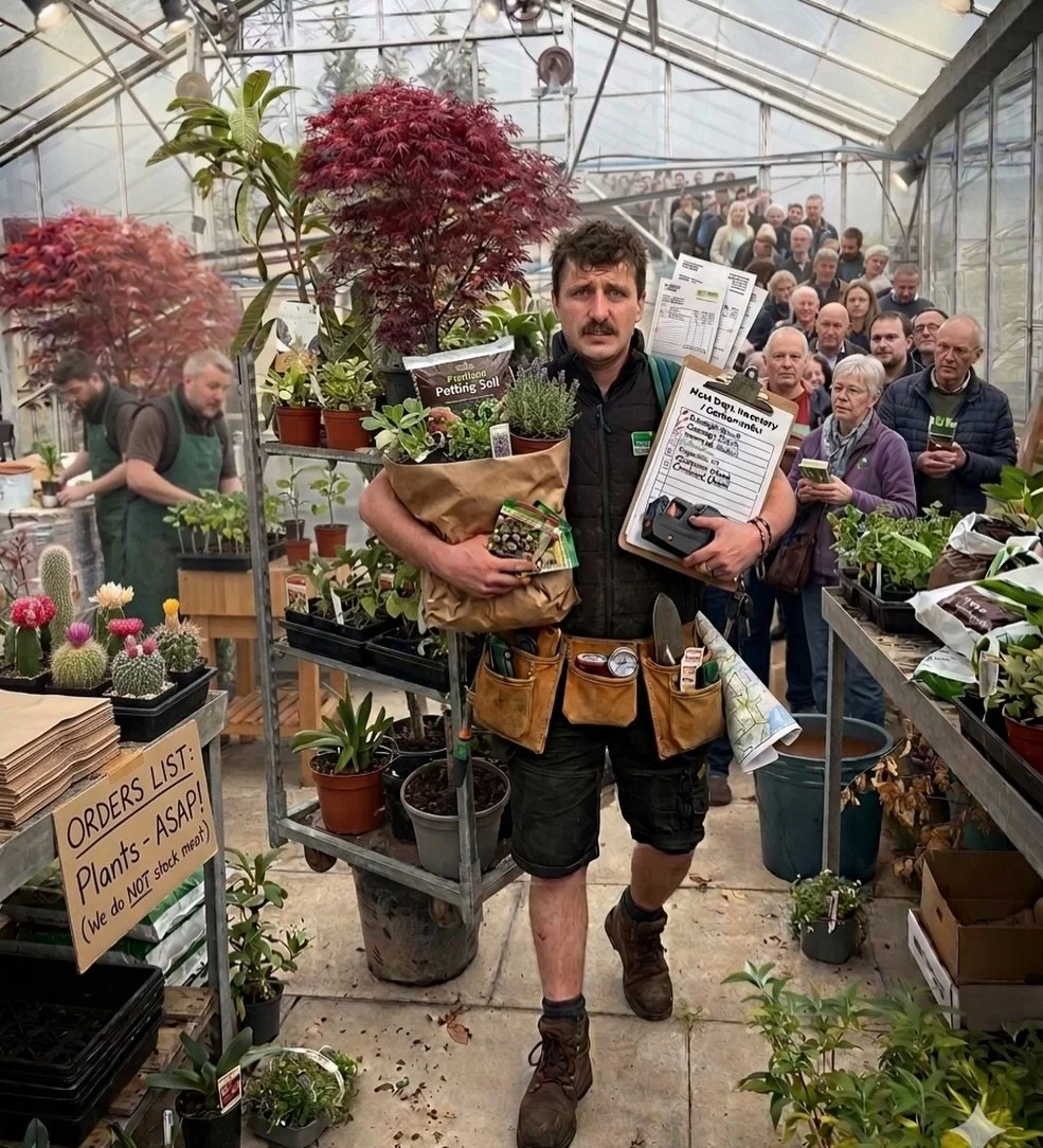 A crazy busy few days 💪🏼 
great selection of veg still available 🍅 
Own grown perennials showing lots of colour 🌺 
Bedding plants available but BEWARE of the cold nights 🥶
