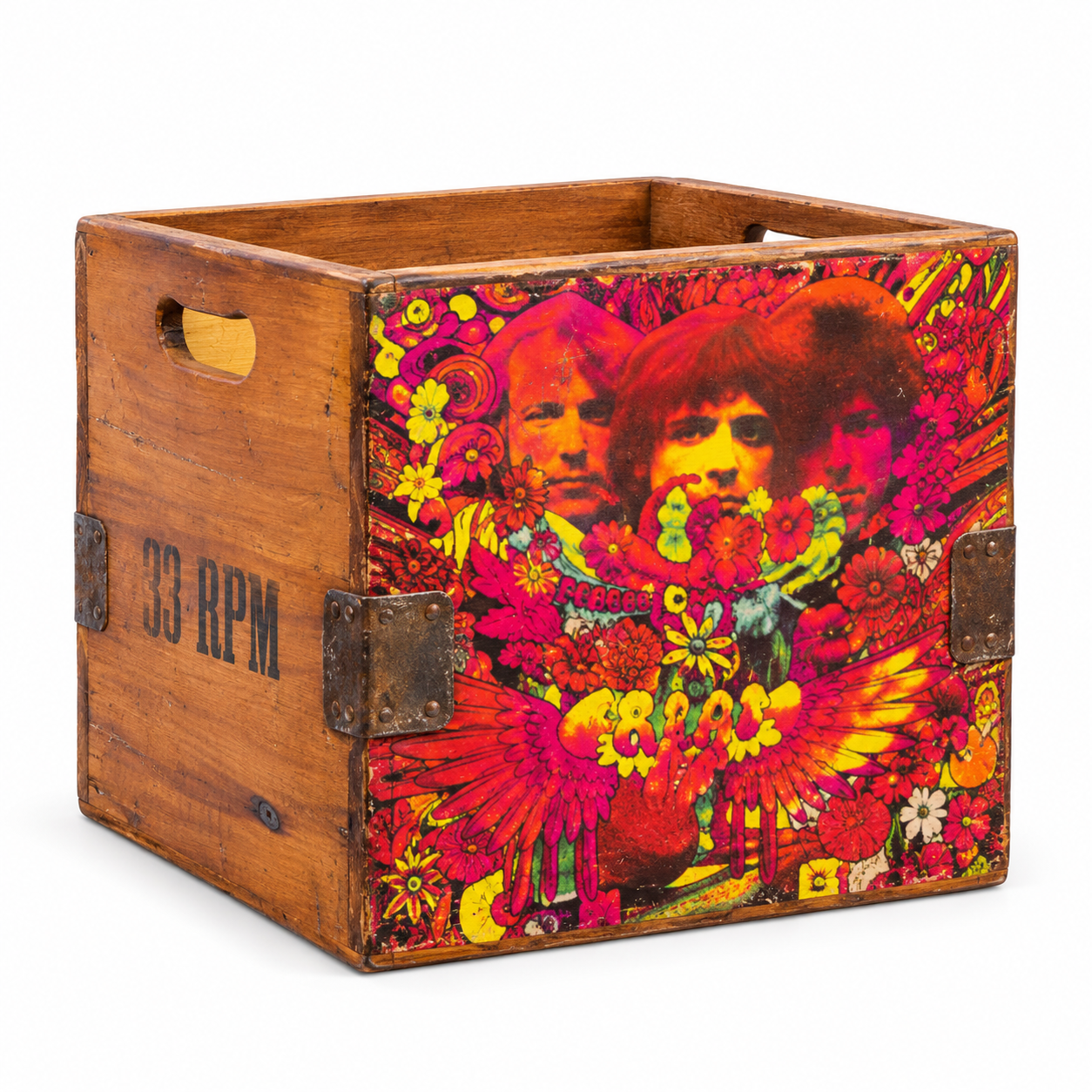 Cream Disraeli Gears Record Storage Box – Large