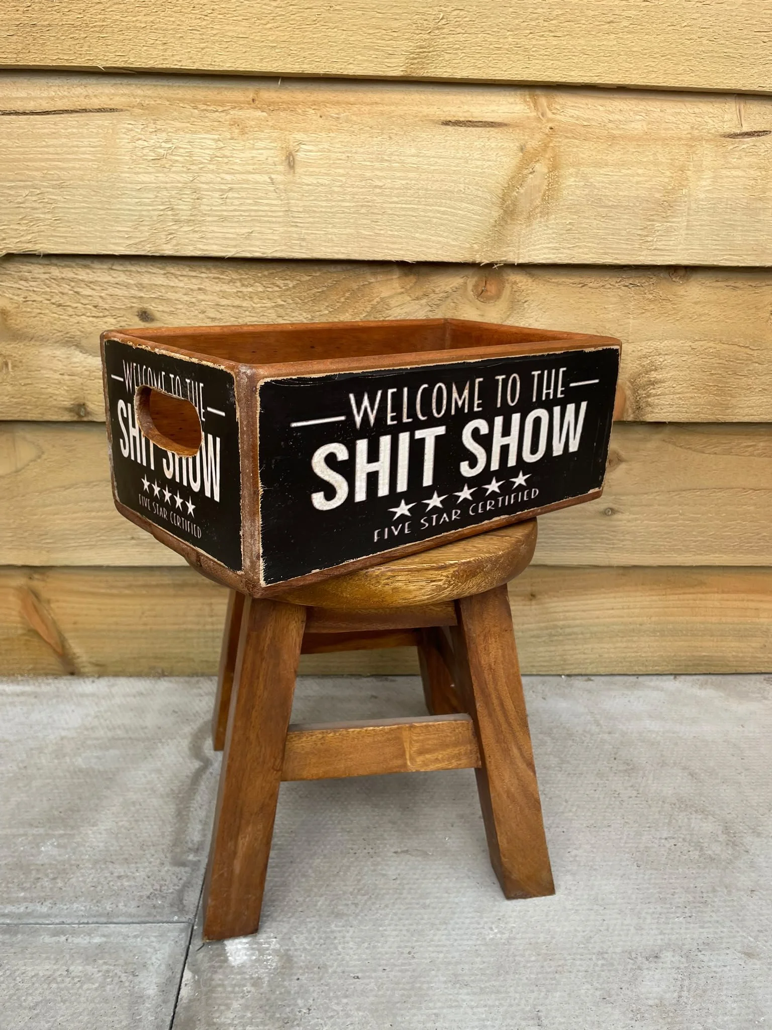 Shit Show Five Star Storage Box