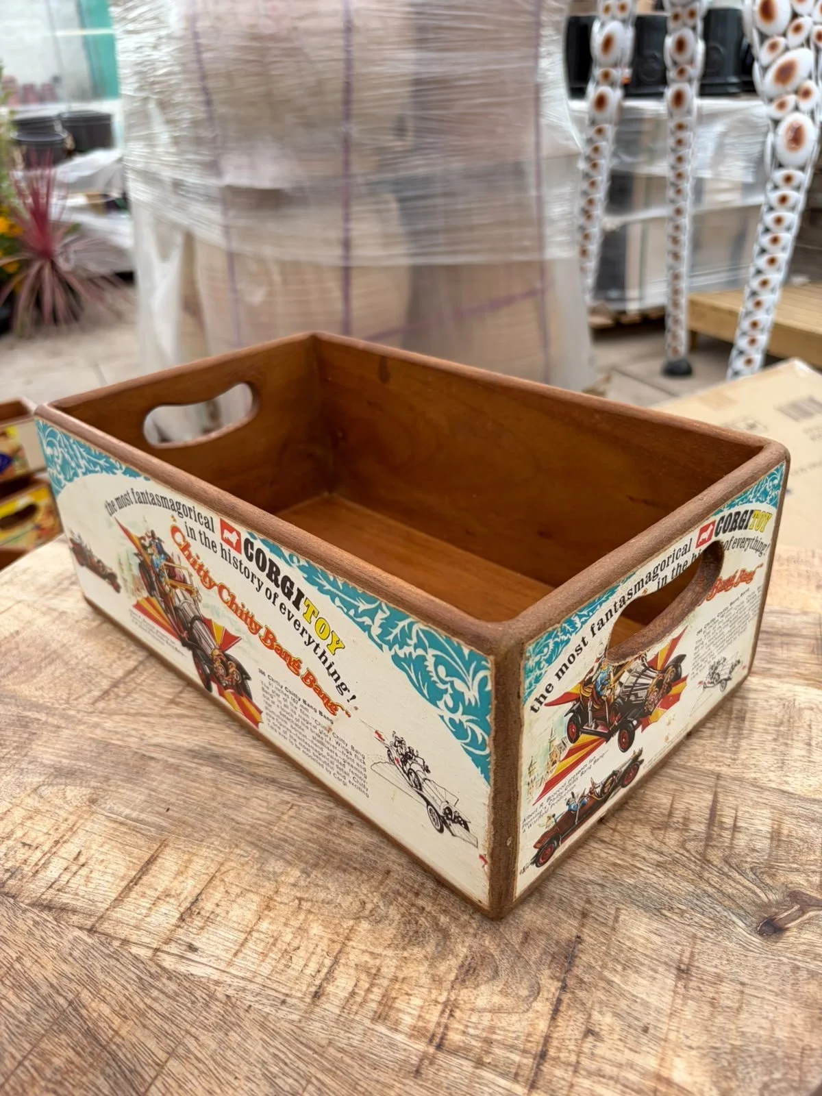 Vintage Corgi Chitty Chitty Bang Bang Shellfish Nesting Box
