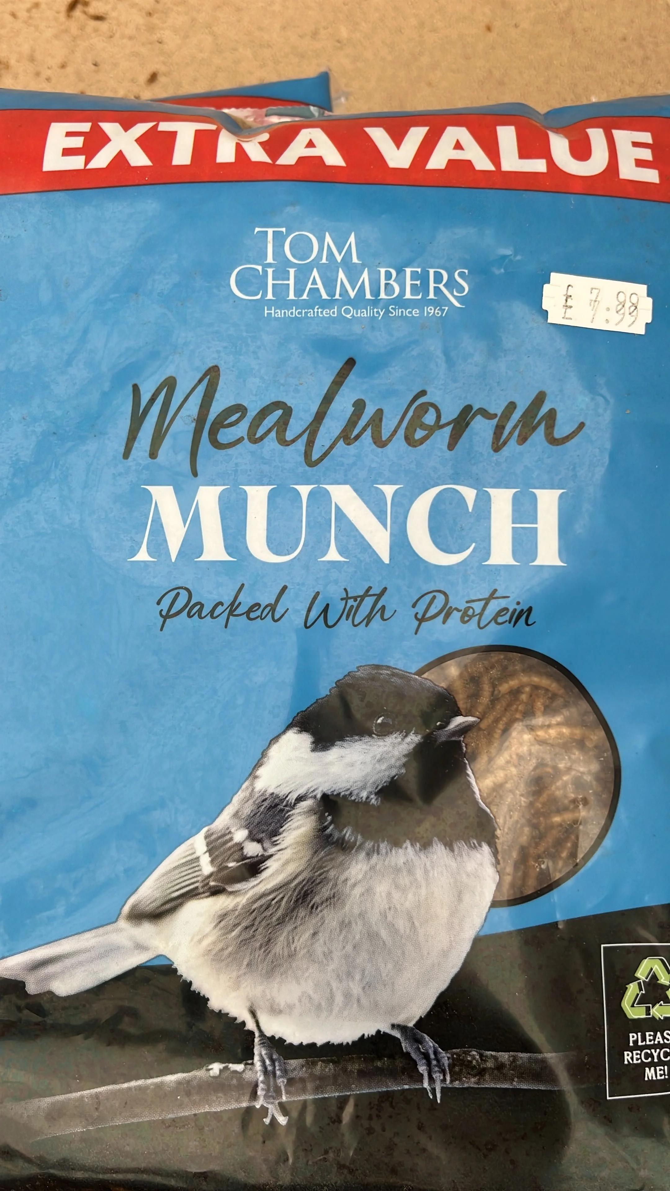 Tom Chambers Mealworm Munch
