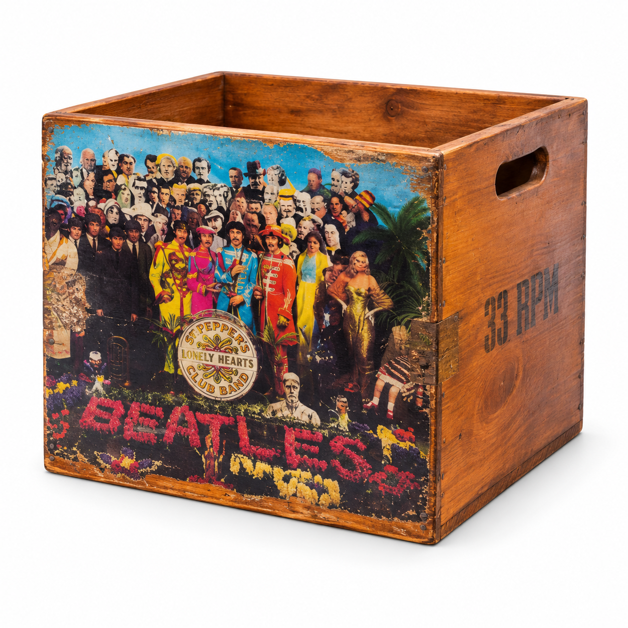 The Beatles Sgt. Pepper Record Storage Box – Extra Large