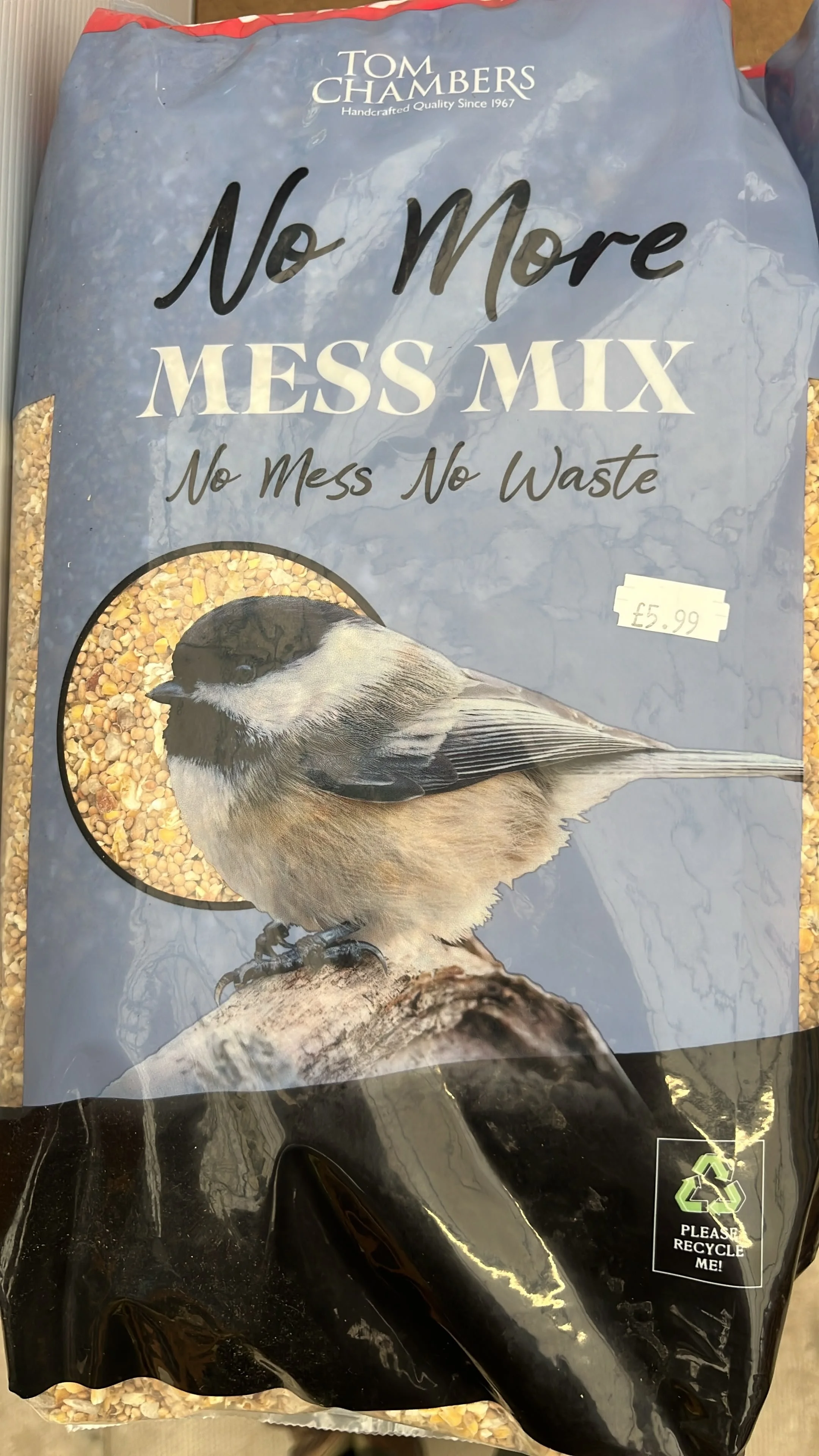 Tom Chambers No More Mess Mix 3kg.jpeg