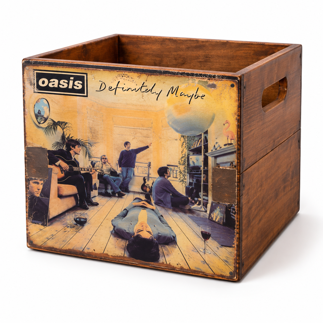 Oasis Definitely Maybe Record Storage Box – Extra Large