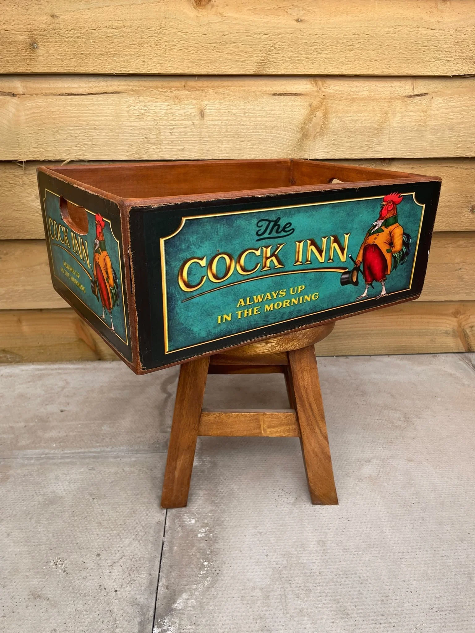 The Cock Inn Storage Box