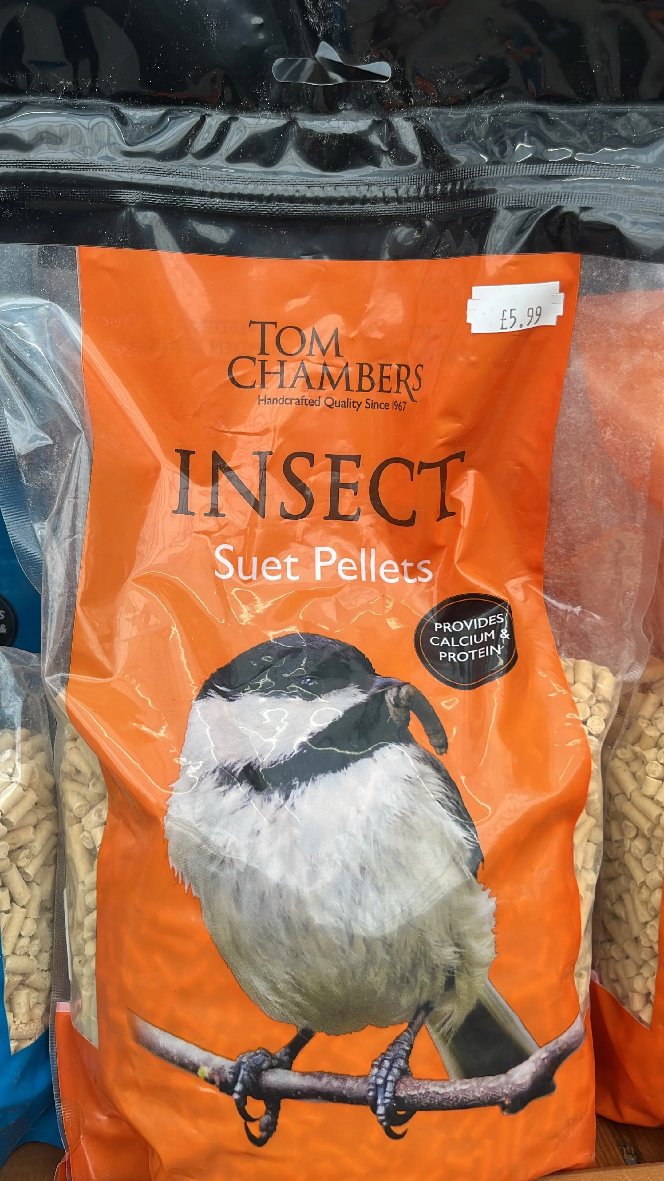 Tom Chambers Insect Suet Pellets