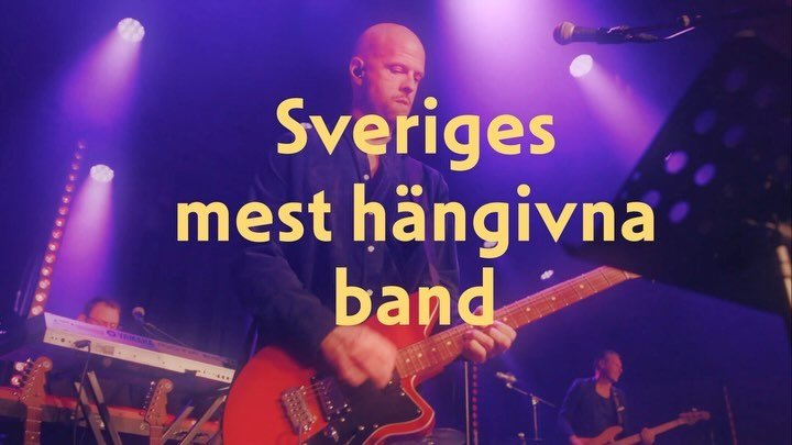 SVERIGES MEST HÄNGIVNA BAND!!
Se till att boka oss till alla dina evenemang!
VI ÄR BANDET FÖR DIG!🥁🎸🎤
#sverigesmesthängivnahusband #husbandet #fest #livemusic